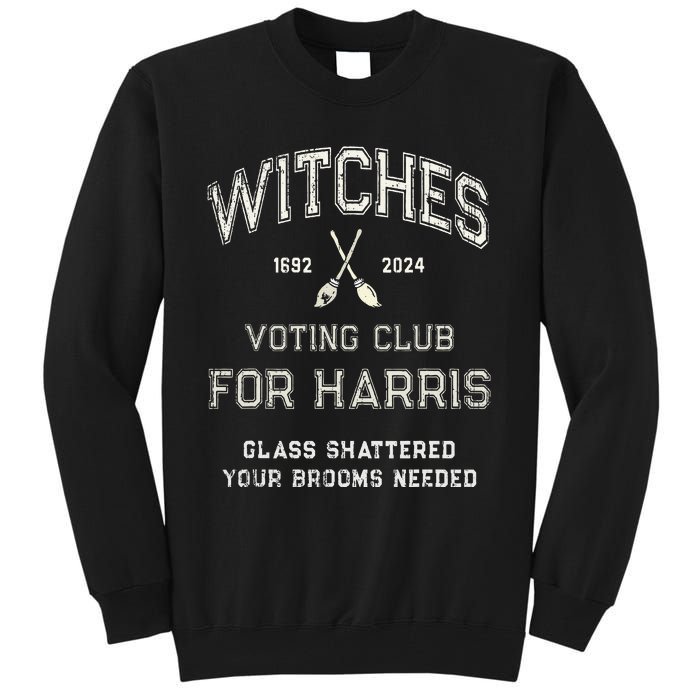 Local Union Witches For Kamala Harris 1692 2024 Glass Tall Sweatshirt