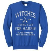 Local Union Witches For Kamala Harris 1692 2024 Glass Sweatshirt