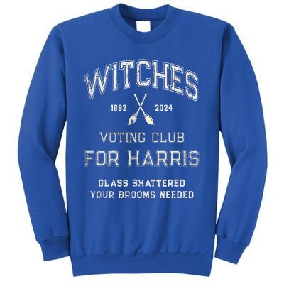 Local Union Witches For Kamala Harris 1692 2024 Glass Sweatshirt