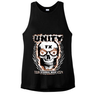 Lil Unitytx You A Bitch And A Half Times Two Ladies PosiCharge Tri-Blend Wicking Tank