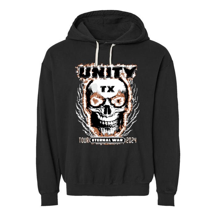 Lil Unitytx You A Bitch And A Half Times Two Garment-Dyed Fleece Hoodie