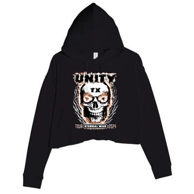 Lil Unitytx You A Bitch And A Half Times Two Crop Fleece Hoodie