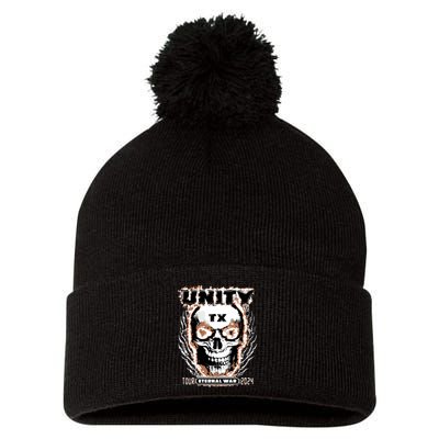 Lil Unitytx You A Bitch And A Half Times Two Pom Pom 12in Knit Beanie