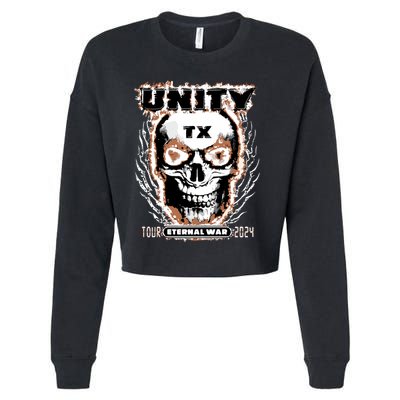 Lil Unitytx You A Bitch And A Half Times Two Cropped Pullover Crew