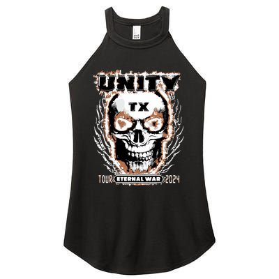 Lil Unitytx You A Bitch And A Half Times Two Women's Perfect Tri Rocker Tank