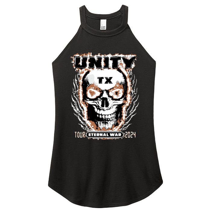Lil Unitytx You A Bitch And A Half Times Two Women's Perfect Tri Rocker Tank