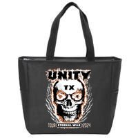 Lil Unitytx You A Bitch And A Half Times Two Zip Tote Bag