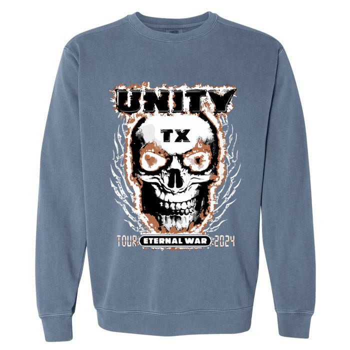Lil Unitytx You A Bitch And A Half Times Two Garment-Dyed Sweatshirt