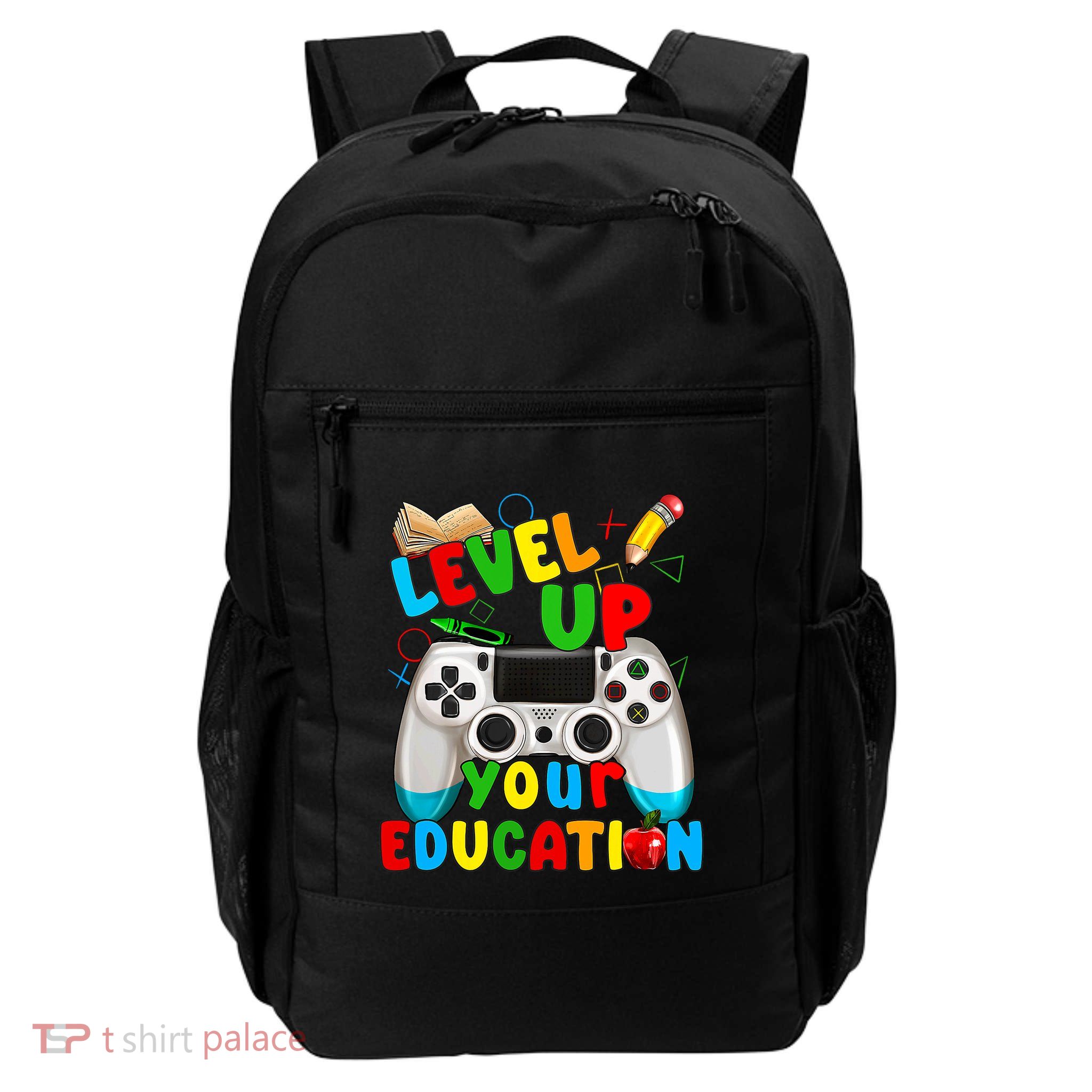 Level Up Your Education Gaming Inspired Teacher Gamers Daily Commute Backpack