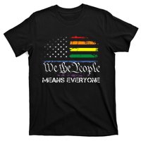 Lgbt Vintage 1776 American Flag We The People Means Everyone T-Shirt