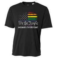 LGBT Vintage 1776 American Flag We The People Means Everyone Cooling Performance Crew T-Shirt