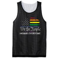 LGBT Vintage 1776 American Flag We The People Means Everyone Mesh Reversible Basketball Jersey Tank