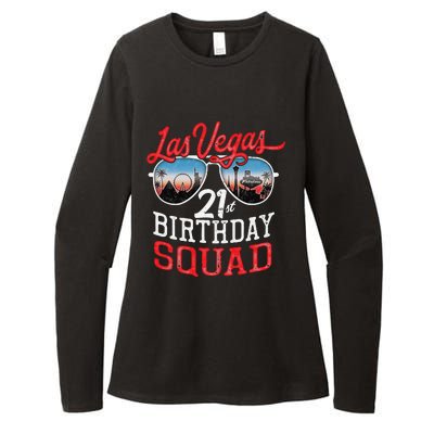 Las Vegas 21st Birthday Squad Womens CVC Long Sleeve Shirt