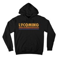 Lycoming Vintage 80s Retro Style Hoodie