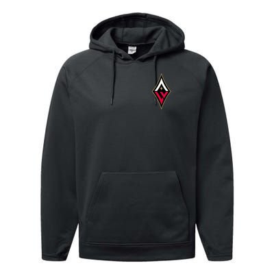 Las Vegas Aces Basketball Performance Fleece Hoodie