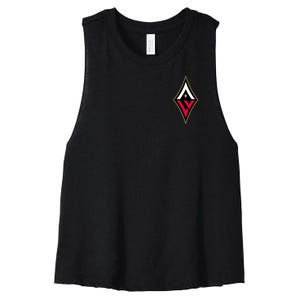 Las Vegas Aces Basketball Women's Racerback Cropped Tank