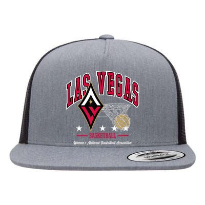 Las Vegas Aces City Side Flat Bill Trucker Hat