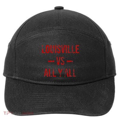 Louisville Vs All YAll Vintage Weathered Southerner 7-Panel Snapback Hat