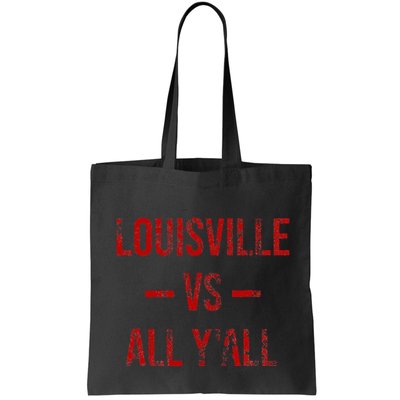 Louisville Vs All YAll Vintage Weathered Southerner Bag