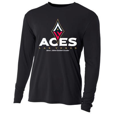 Las Vegas Aces High Cooling Performance Long Sleeve Crew