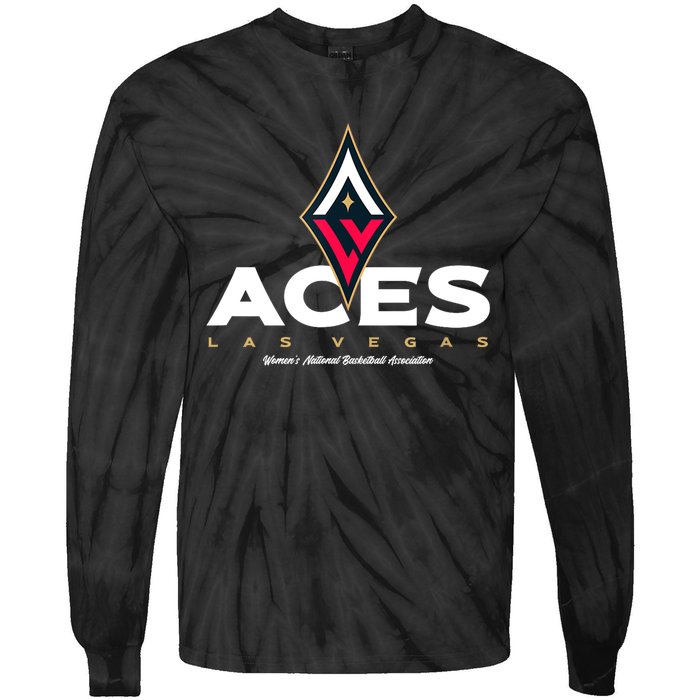 Las Vegas Aces High Tie-Dye Long Sleeve Shirt