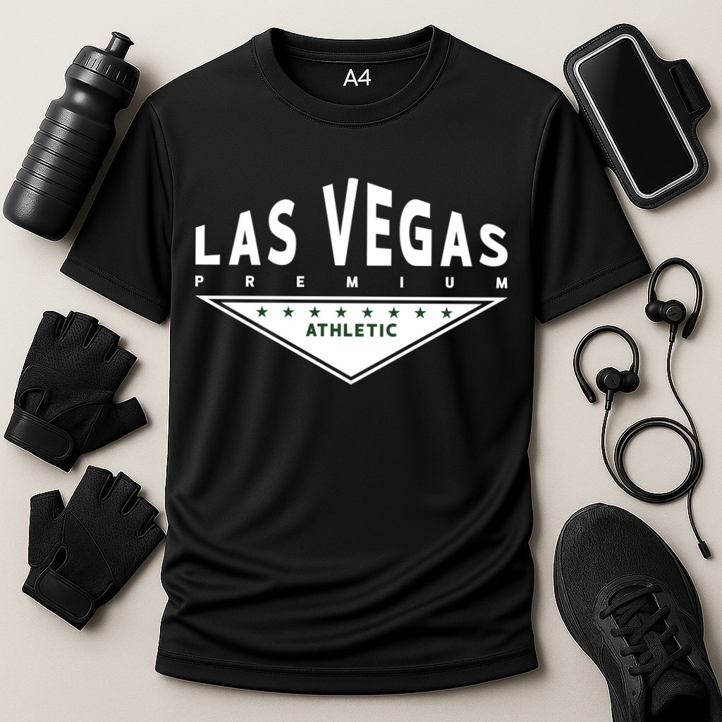 Las Vegas Athletic Cooling Performance Crew T-Shirt