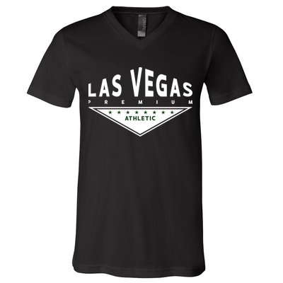 Las Vegas Athletic V-Neck T-Shirt