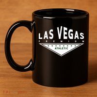 Las Vegas Athletic 11oz C Handle Ceramic Mug