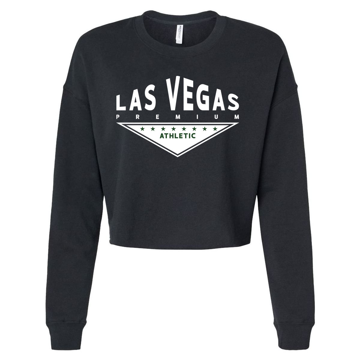 Las Vegas Athletic Cropped Pullover Crew