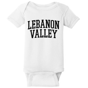 Lebanon Valley Athletic Arch College University _ Alumni Baby Bodysuit