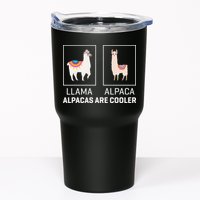 Llama Vs Alpaca, Alpacas Are Cooler - Funny Alpaca Lover Tumbler