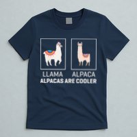 Llama Vs Alpaca, Alpacas Are Cooler - Funny Alpaca Lover T-Shirt