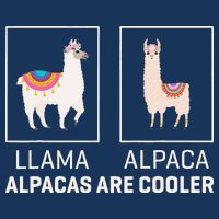 Llama Vs Alpaca, Alpacas Are Cooler - Funny Alpaca Lover 16 in Basic Backpack