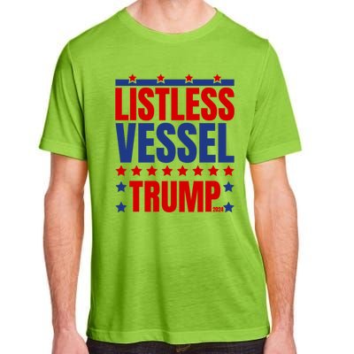 Listless Vessel And Proud Of It 2024 USA Flag Pro Trump Adult ChromaSoft Performance T-Shirt