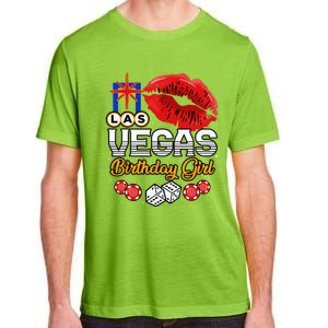 Las Vegas Birthday Girl Casino Trip Party Adult ChromaSoft Performance T-Shirt