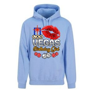 Las Vegas Birthday Girl Casino Trip Party Unisex Surf Hoodie