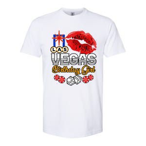 Las Vegas Birthday Girl Casino Trip Party Softstyle CVC T-Shirt