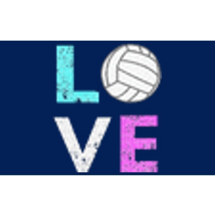 Love Volleyball Best Fun Birthday Gift Bumper Sticker