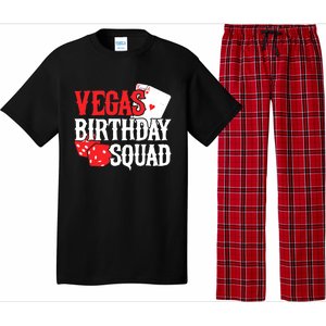 Las Vegas Birthday - Party in Vegas - Vegas Birthday Squad Pajama Set