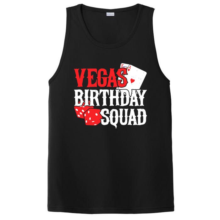 Las Vegas Birthday - Party in Vegas - Vegas Birthday Squad PosiCharge Competitor Tank