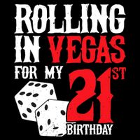Las Vegas Birthday Party - Rolling in Vegas - 21st Birthday City Backpack