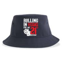 Las Vegas Birthday Party - Rolling in Vegas - 21st Birthday Sustainable Bucket Hat