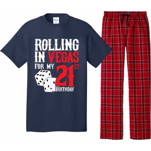 Las Vegas Birthday Party - Rolling in Vegas - 21st Birthday Pajama Set