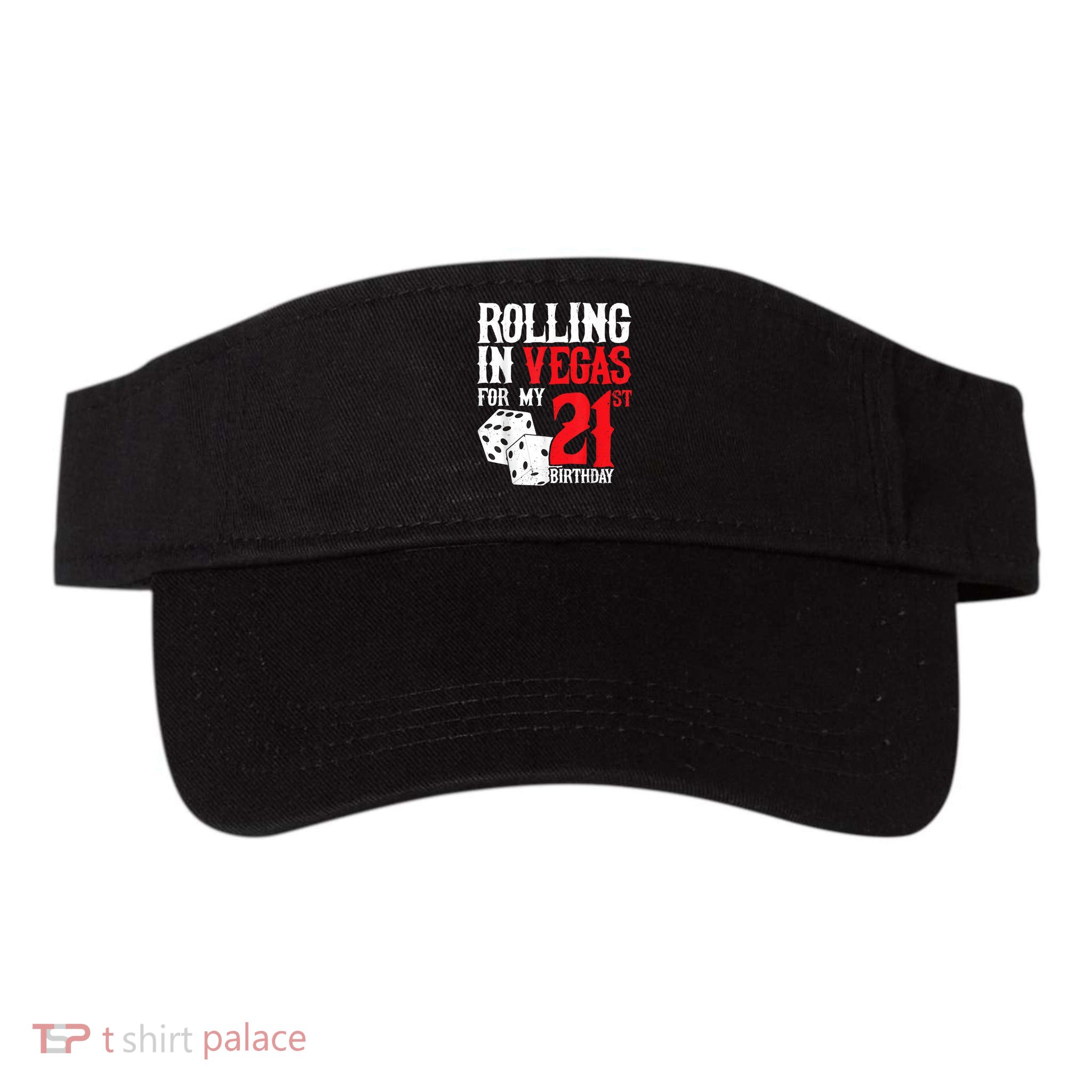 Las Vegas Birthday Party Rolling In Vegas 21st Birthday Visor