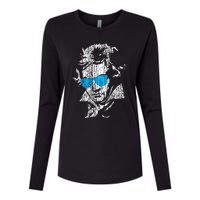 L.U.D.W.I.G Van Beethoven Classical Music Composer Womens Cotton Relaxed Long Sleeve T-Shirt