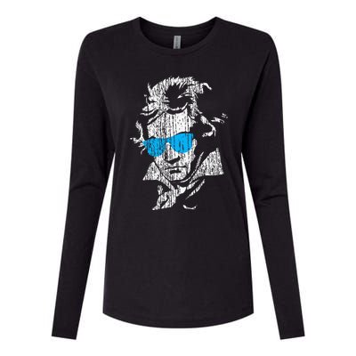 L.U.D.W.I.G Van Beethoven Classical Music Composer Womens Cotton Relaxed Long Sleeve T-Shirt