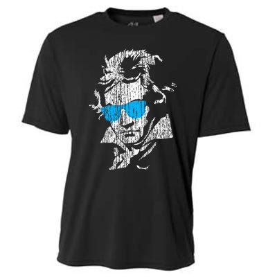 L.U.D.W.I.G Van Beethoven Classical Music Composer Cooling Performance Crew T-Shirt