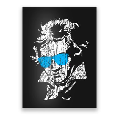 L.U.D.W.I.G Van Beethoven Classical Music Composer Poster