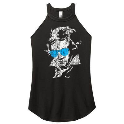 L.U.D.W.I.G Van Beethoven Classical Music Composer Women's Perfect Tri Rocker Tank