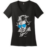 L.U.D.W.I.G Van Beethoven Classical Music Composer Women's V-Neck T-Shirt